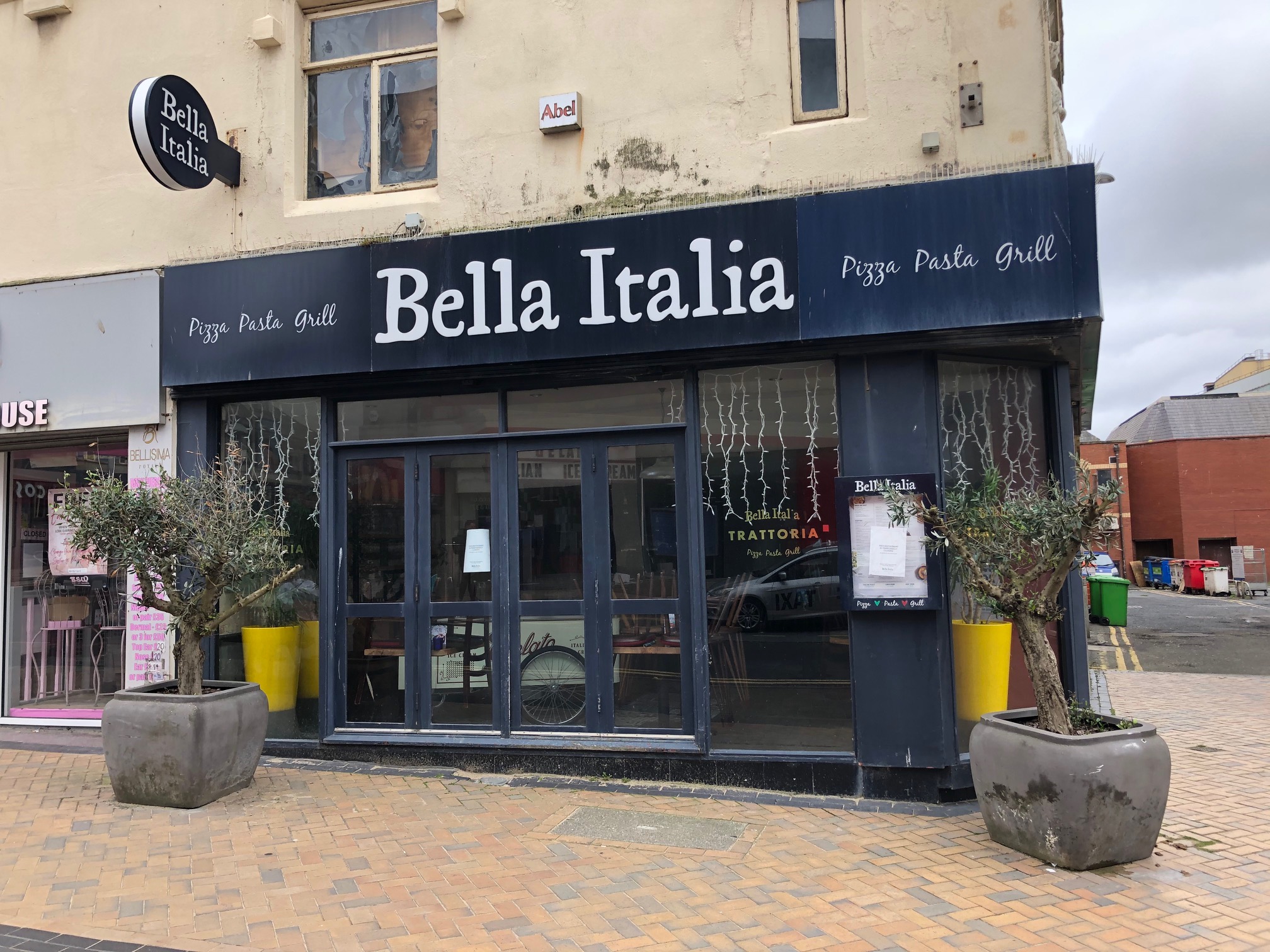 bella italia just eat